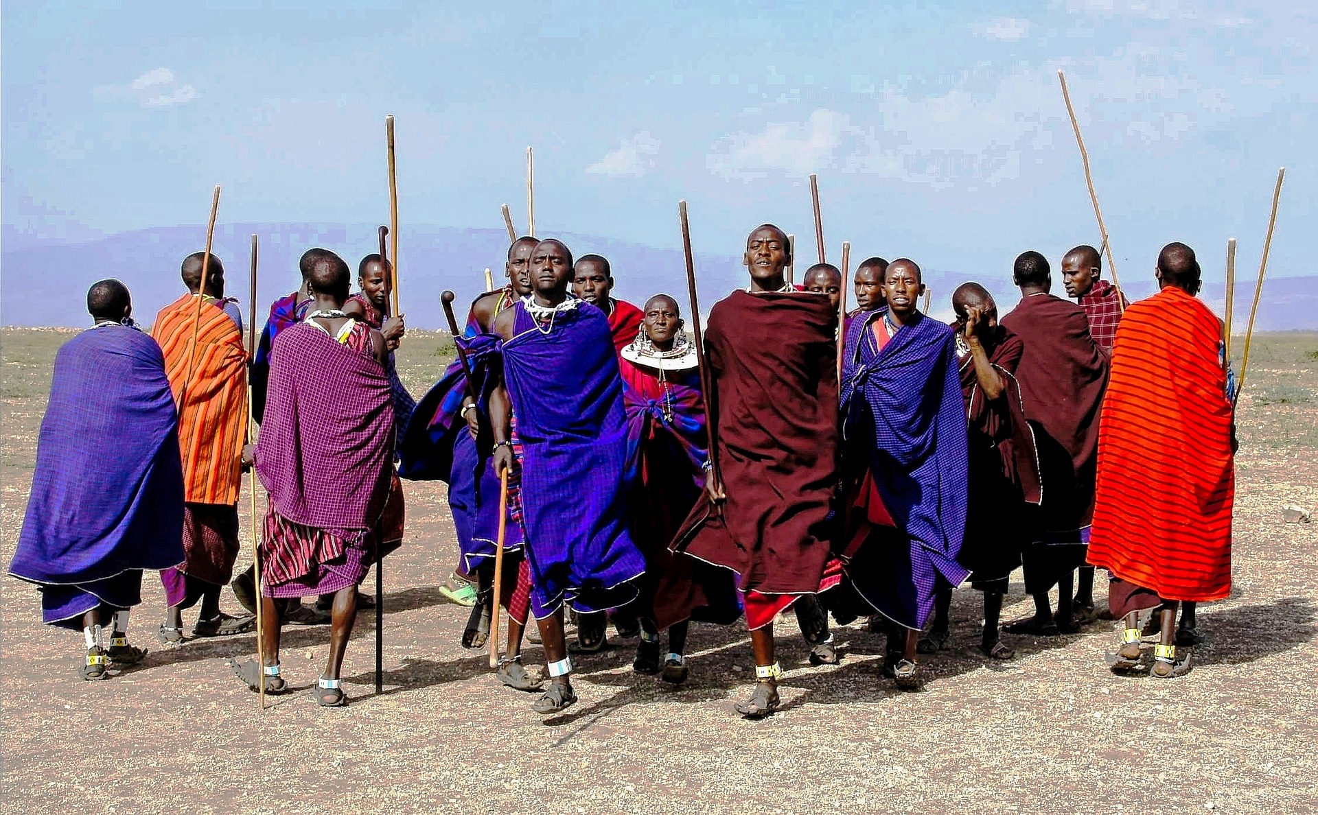 Masai people in Tanzania